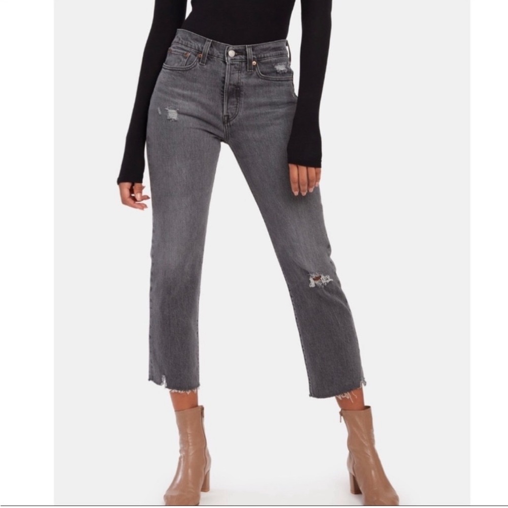 Levis wedgie straight jeans